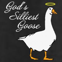 God's Silliest Goose Funny Adult Drive Performance Visor