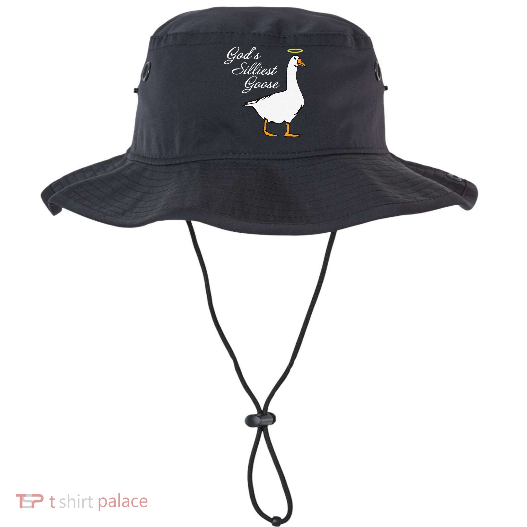 God's Silliest Goose Funny Bucket Hat