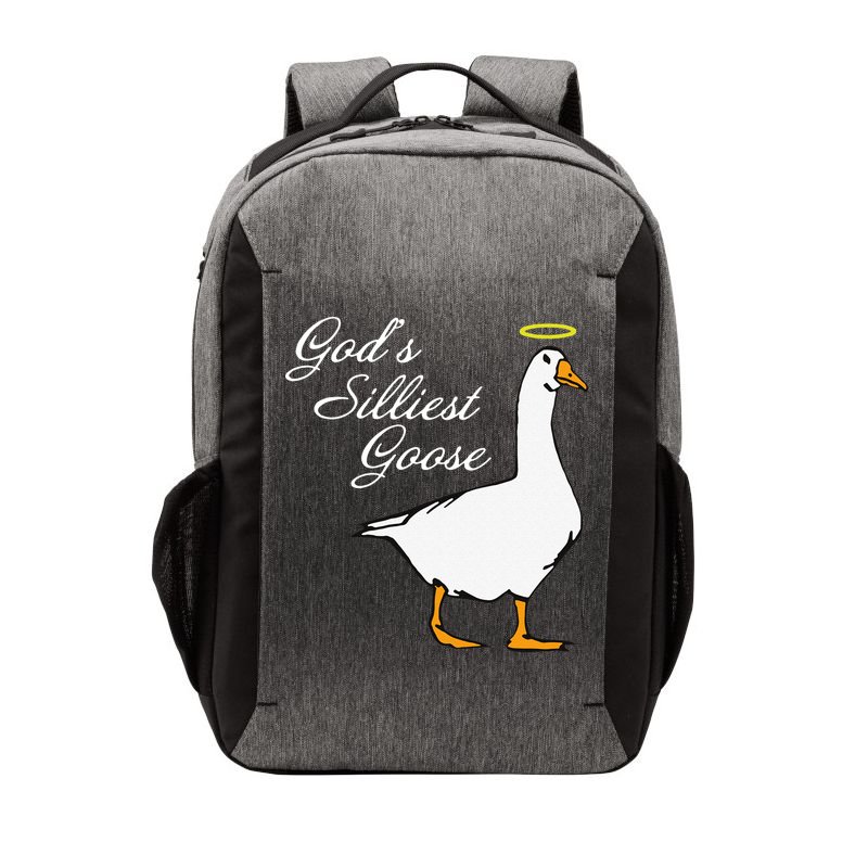 God's Silliest Goose Funny Vector Backpack