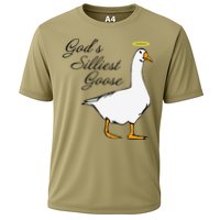 God's Silliest Goose Funny Cooling Performance Crew T-Shirt