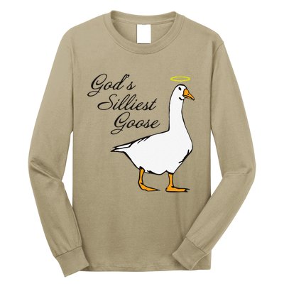 God's Silliest Goose Funny Long Sleeve Shirt