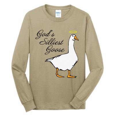 God's Silliest Goose Funny Tall Long Sleeve T-Shirt