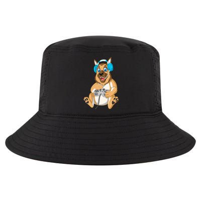 German Shepherd Gamer Cool Comfort Performance Bucket Hat