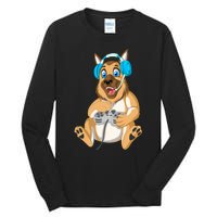 German Shepherd Gamer Tall Long Sleeve T-Shirt