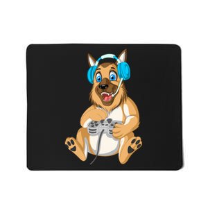 German Shepherd Gamer Mousepad