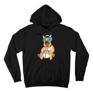 German Shepherd Gamer Tall Hoodie