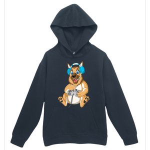 German Shepherd Gamer Urban Pullover Hoodie