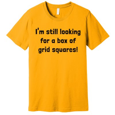 Grid Squares Premium T-Shirt