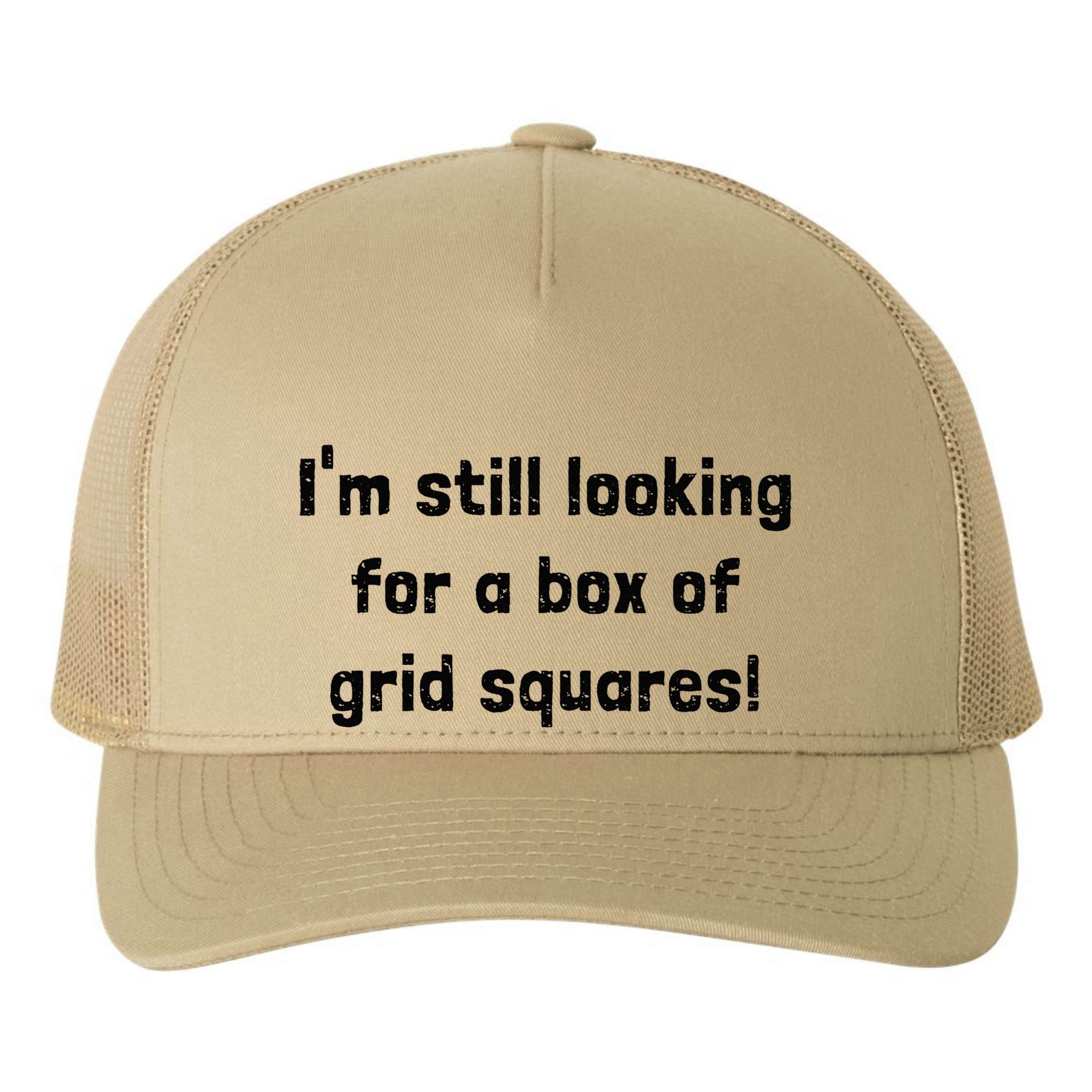 Grid Squares Yupoong Adult 5-Panel Trucker Hat