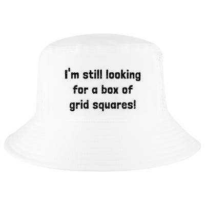 Grid Squares Cool Comfort Performance Bucket Hat