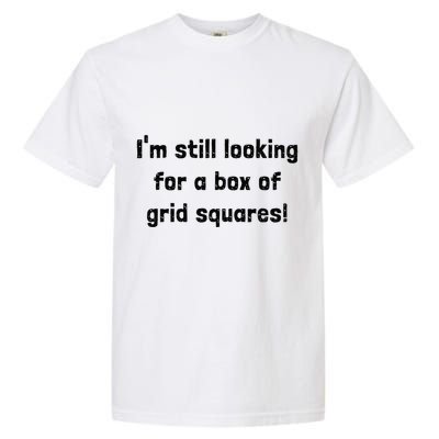 Grid Squares Garment-Dyed Heavyweight T-Shirt