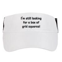 Grid Squares Adult Drive Performance Visor