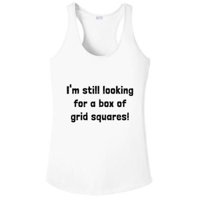 Grid Squares Ladies PosiCharge Competitor Racerback Tank