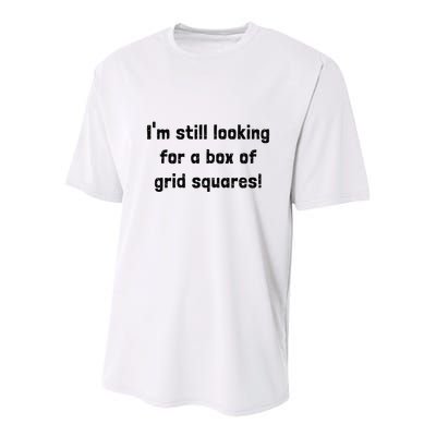 Grid Squares Youth Performance Sprint T-Shirt