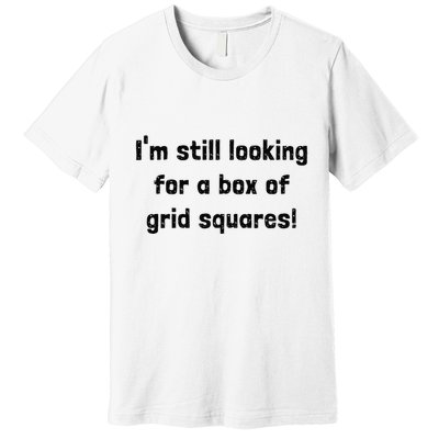 Grid Squares Premium T-Shirt