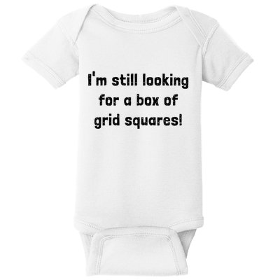 Grid Squares Baby Bodysuit