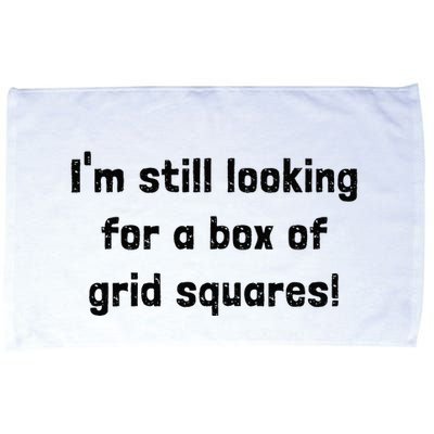 Grid Squares Microfiber Hand Towel