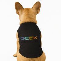 Geek Science Geek Is Chic It Nerd Funny Tech Geeky Stem Doggie Tank