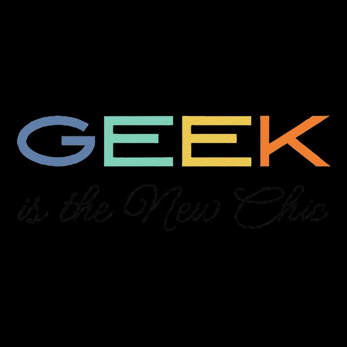 Geek Science Geek Is Chic It Nerd Funny Tech Geeky Stem Sweatshirt