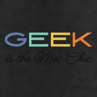 Geek Science Geek Is Chic It Nerd Funny Tech Geeky Stem Adult Drive Performance Visor