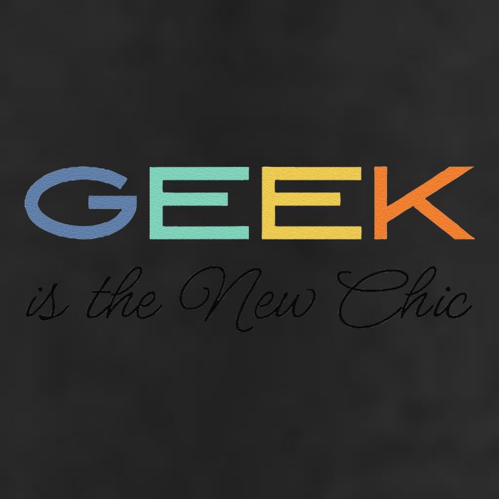 Geek Science Geek Is Chic It Nerd Funny Tech Geeky Stem Adult Drive Performance Visor
