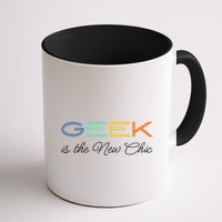 Geek Science Geek Is Chic It Nerd Funny Tech Geeky Stem Coffee Mug
