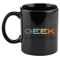 Geek Science Geek Is Chic It Nerd Funny Tech Geeky Stem 11oz C Handle Ceramic Mug