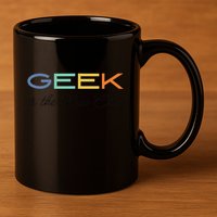 Geek Science Geek Is Chic It Nerd Funny Tech Geeky Stem 11oz C Handle Ceramic Mug