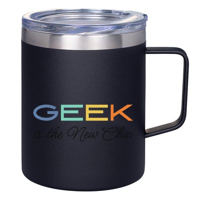 Geek Science Geek Is Chic It Nerd Funny Tech Geeky Stem 12oz Stainless Steel Coffee Mug