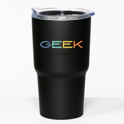 Geek Science Geek Is Chic It Nerd Funny Tech Geeky Stem Tumbler
