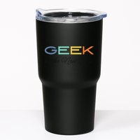Geek Science Geek Is Chic It Nerd Funny Tech Geeky Stem Tumbler