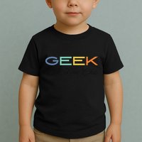 Geek Science Geek Is Chic It Nerd Funny Tech Geeky Stem Toddler T-Shirt
