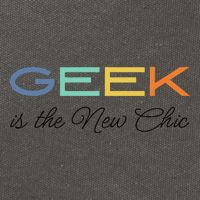 Geek Science Geek Is Chic It Nerd Funny Tech Geeky Stem Cotton Canvas Backpack