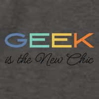 Geek Science Geek Is Chic It Nerd Funny Tech Geeky Stem Vector Backpack