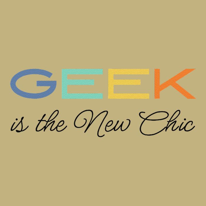 Geek Science Geek Is Chic It Nerd Funny Tech Geeky Stem Cooling Performance Crew T-Shirt