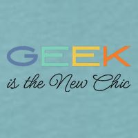 Geek Science Geek Is Chic It Nerd Funny Tech Geeky Stem Sueded Cloud Jersey T-Shirt