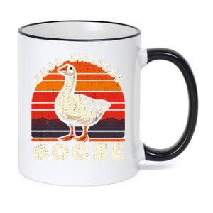 Gods Silliest Goose Costume Funny Meme Gifts Silly Goose 11oz Black Color Changing Mug