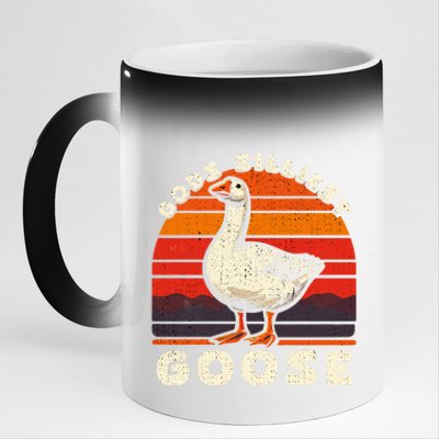 Gods Silliest Goose Costume Funny Meme Gifts Silly Goose 11oz Black Color Changing Mug