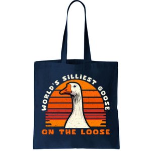 Gods Silliest Goose Costume Funny Meme Gifts Silly Goose Tote Bag