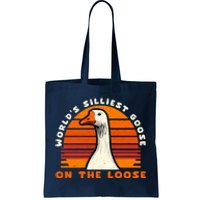 Gods Silliest Goose Costume Funny Meme Gifts Silly Goose Tote Bag