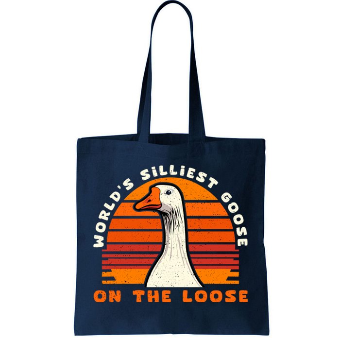 Gods Silliest Goose Costume Funny Meme Gifts Silly Goose Tote Bag