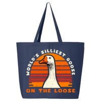 Gods Silliest Goose Costume Funny Meme Gifts Silly Goose 25L Jumbo Tote