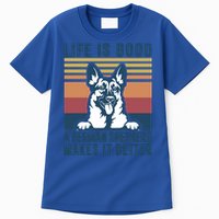 Ger Shepherd Gift Dog Dad Mom Ger Shepherd Gift Tall T-Shirt