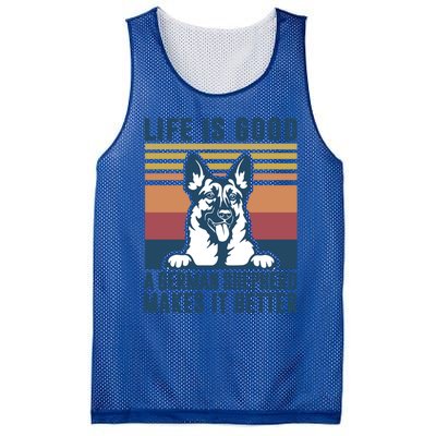 Ger Shepherd Gift Dog Dad Mom Ger Shepherd Gift Mesh Reversible Basketball Jersey Tank