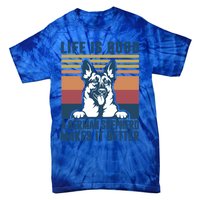 Ger Shepherd Gift Dog Dad Mom Ger Shepherd Gift Tie-Dye T-Shirt