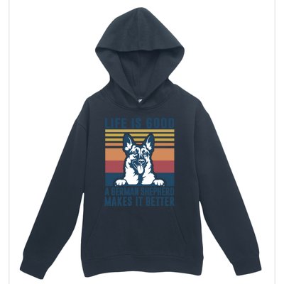 Ger Shepherd Gift Dog Dad Mom Ger Shepherd Gift Urban Pullover Hoodie