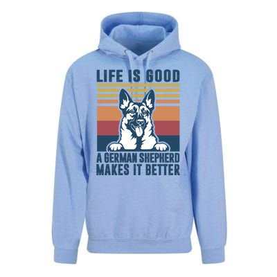 Ger Shepherd Gift Dog Dad Mom Ger Shepherd Gift Unisex Surf Hoodie