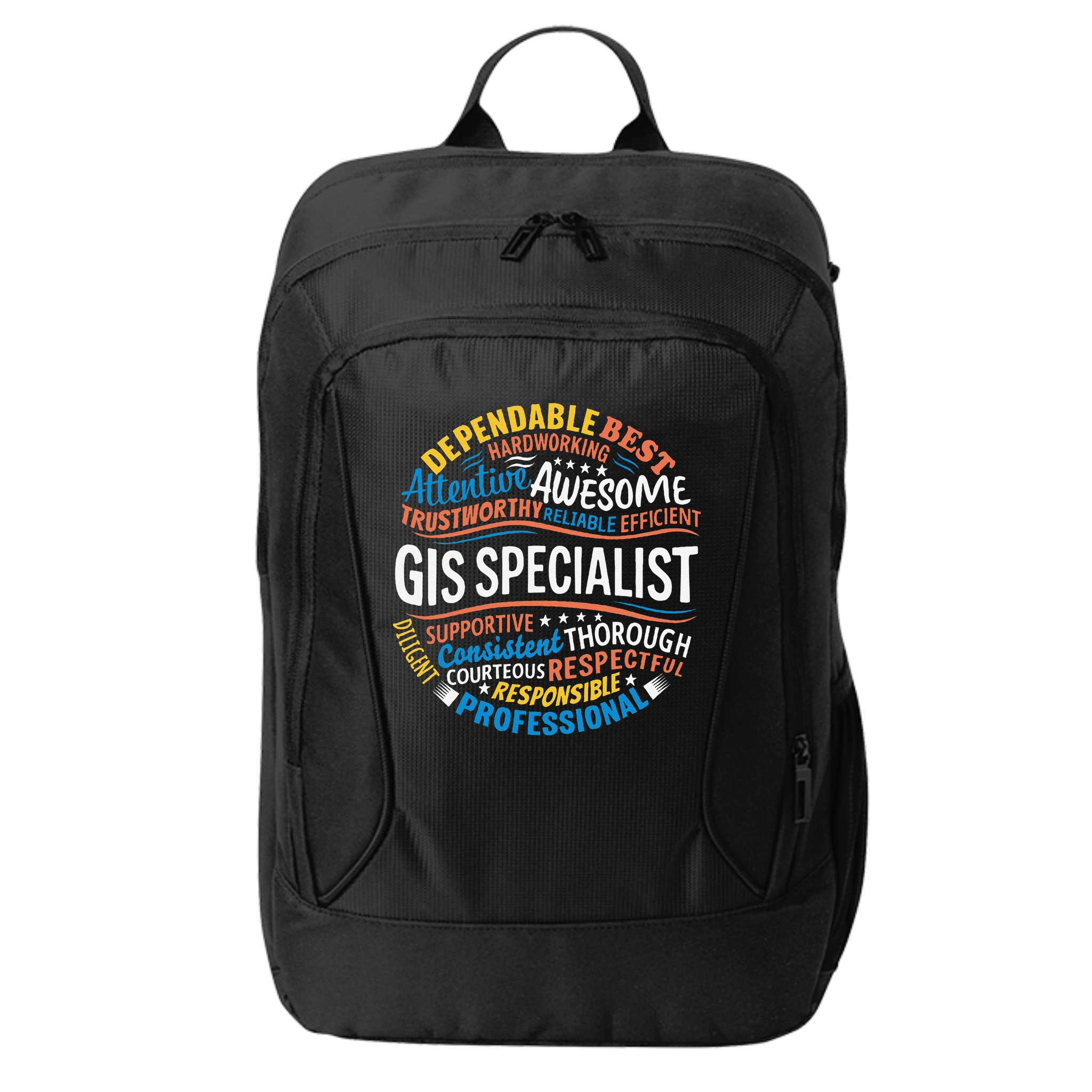 Gis Specialist Gifts Funny Appreciation Week City Backpack