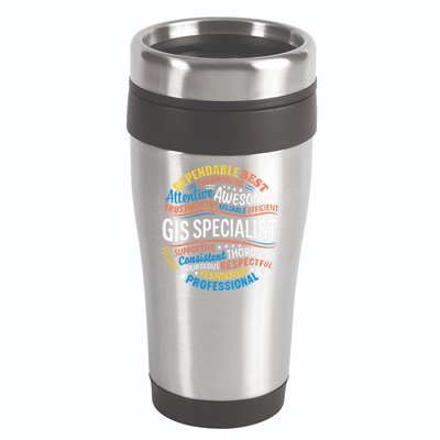 Gis Specialist Gifts Funny Appreciation Week 16oz Travel Tumbler