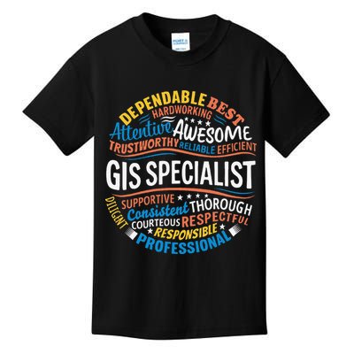 Gis Specialist Gifts Funny Appreciation Week Kids T-Shirt